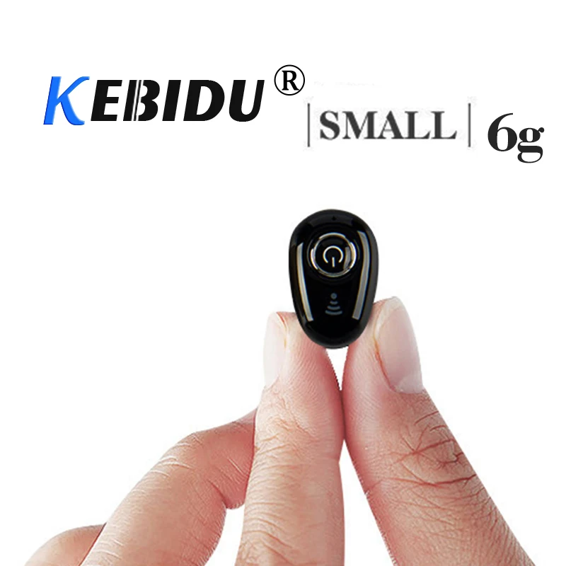 Оригинальные мини наушники kebidu S650 беспроводная Bluetooth 4 1 EDR гарнитура спортивные