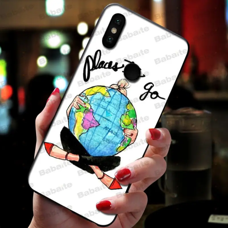 Babaite VOGUE Рождество принцесса девушка женщина Босс кофе чехол для телефона xiaomi mi 8se