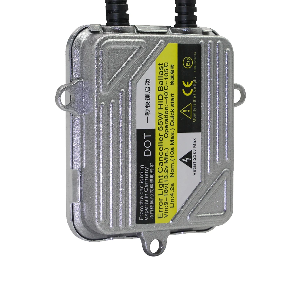 HID ксеноновый балласт 12V 55W тонкий цифровой балласт блок электронное зажигание для ксеноновая лампа H7 H4 H1 H3 H11 9005 9006 9007 880 881