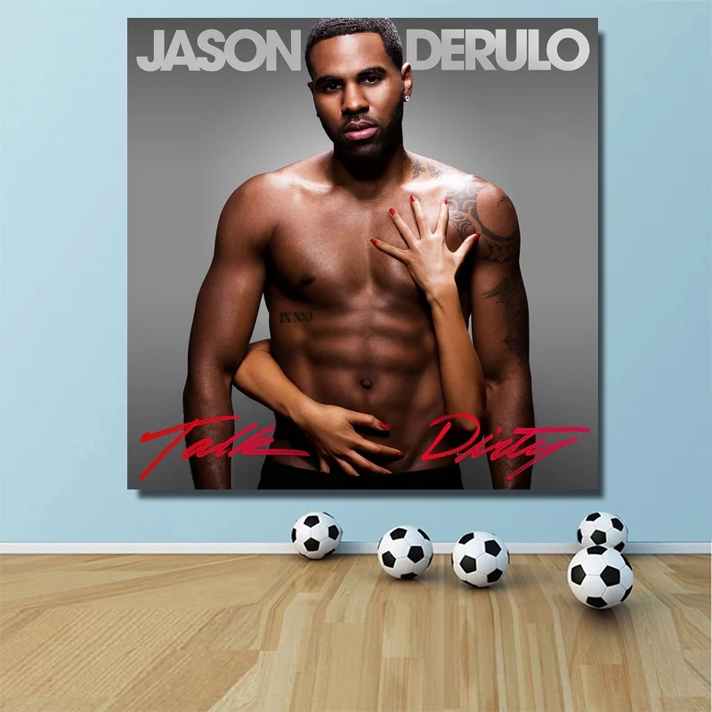 Jason Derulo Talk грязный музыкальный альбом Обложка постер печать на холсте настенный