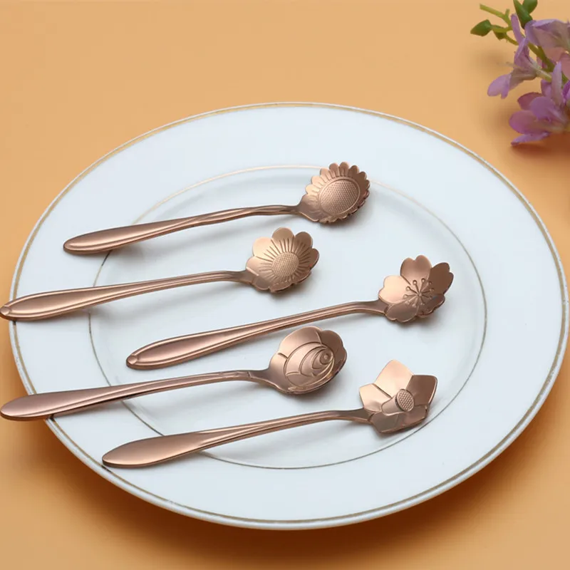 Десертная ложка Совок из нержавеющей стали кофейные ложки ковш для смешивания