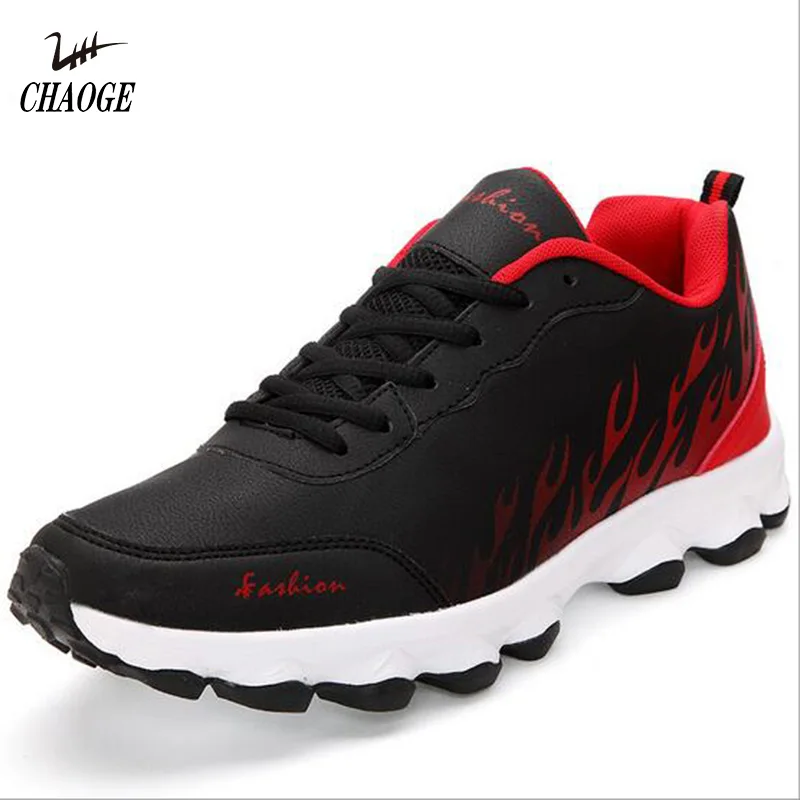 2017 spring and autumn solid color new men running shoes leisure travel flames couple sports free shipping#2 | Спорт и развлечения