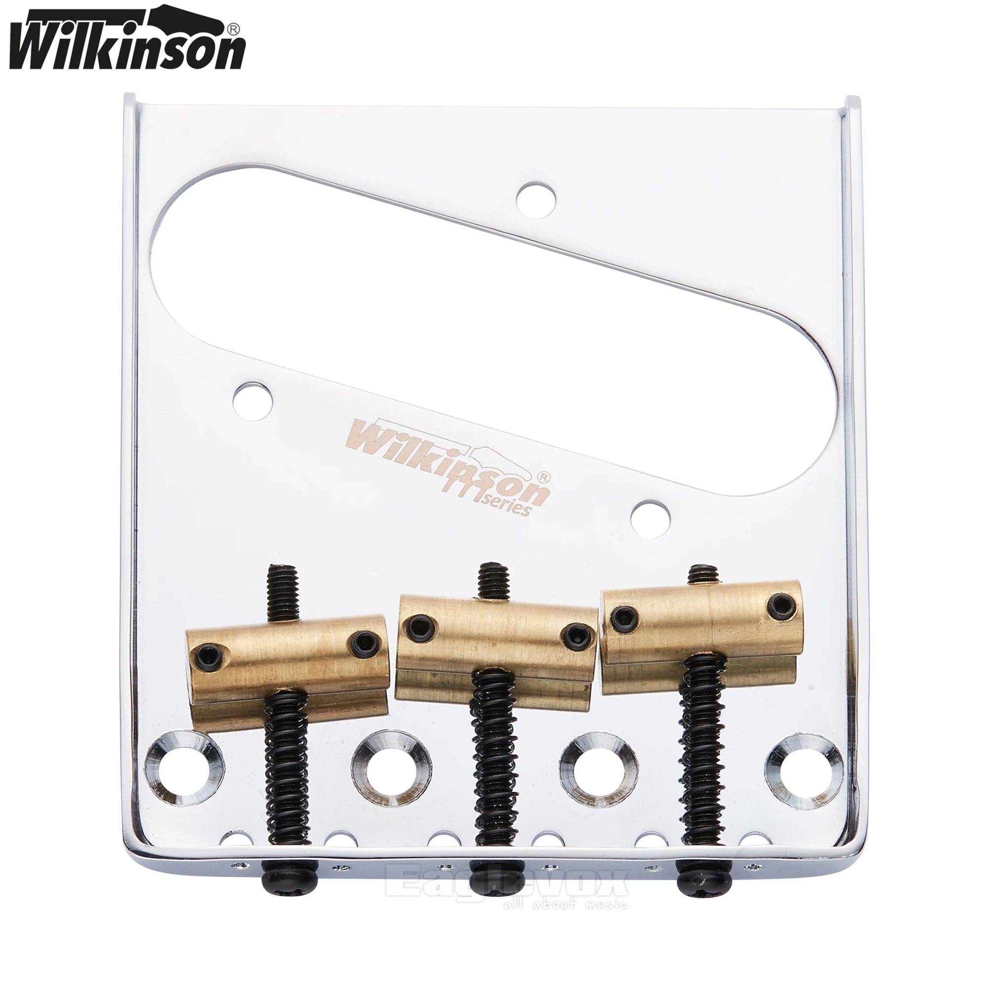 Уилкинсон 3 Седло мост для Telecaster Электрогитары TL гитара цинковый сплав база и