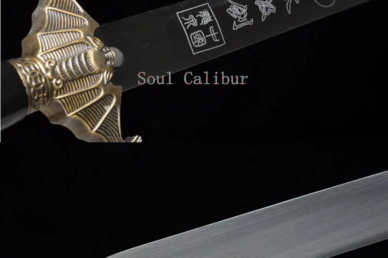Outdoor sports Recreation Exercise Sword Bats tsuba 1060 Steels Hand-forging Chinese Tai Chi Sword