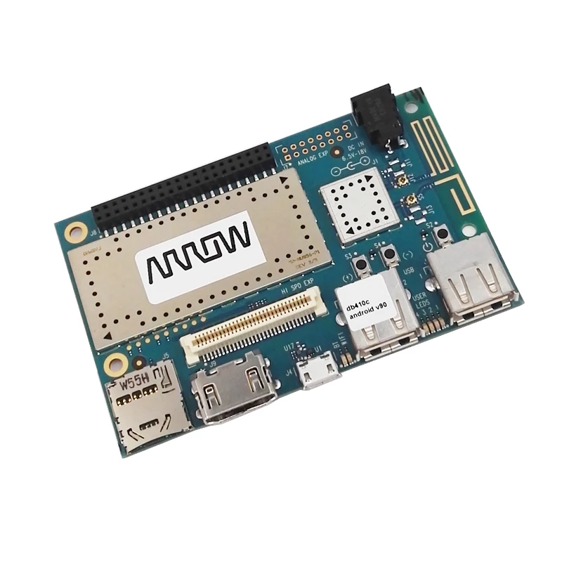 Процессор DRAGONBOARD 410C 1200 МГц 1 ГБ ОЗУ 8 Гб eMMC Flash Android 5 1/Linux на базе IoT Core Debian/Win10|android