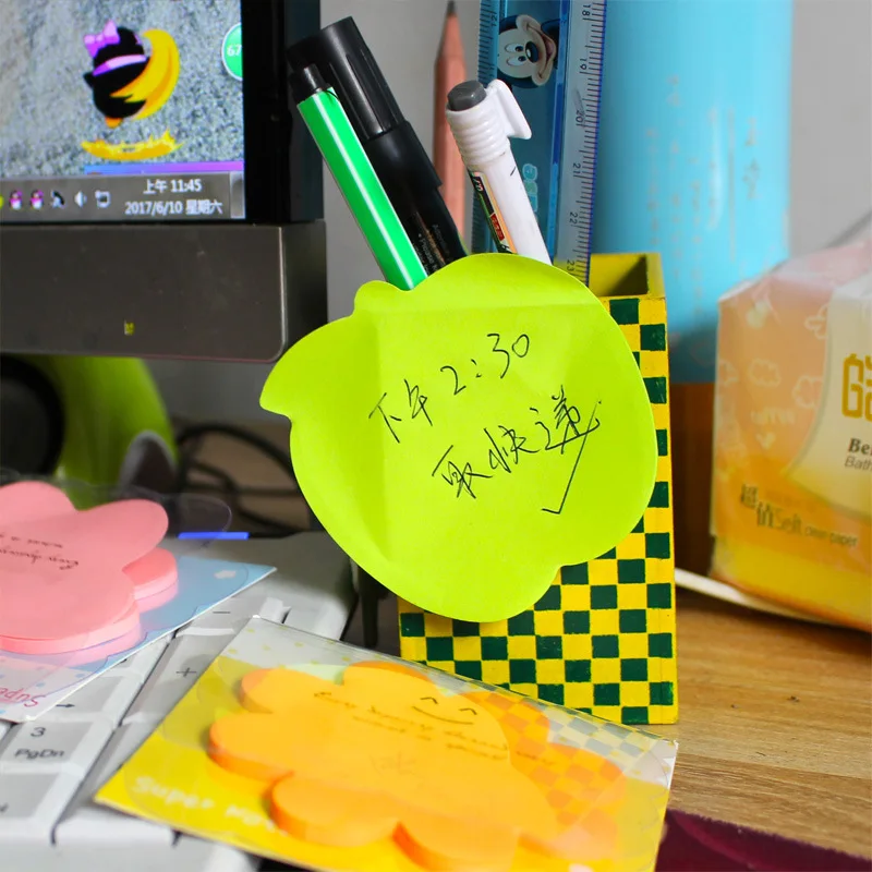 Канцелярские принадлежности в Корейском стиле милые клейкие заметки N Times