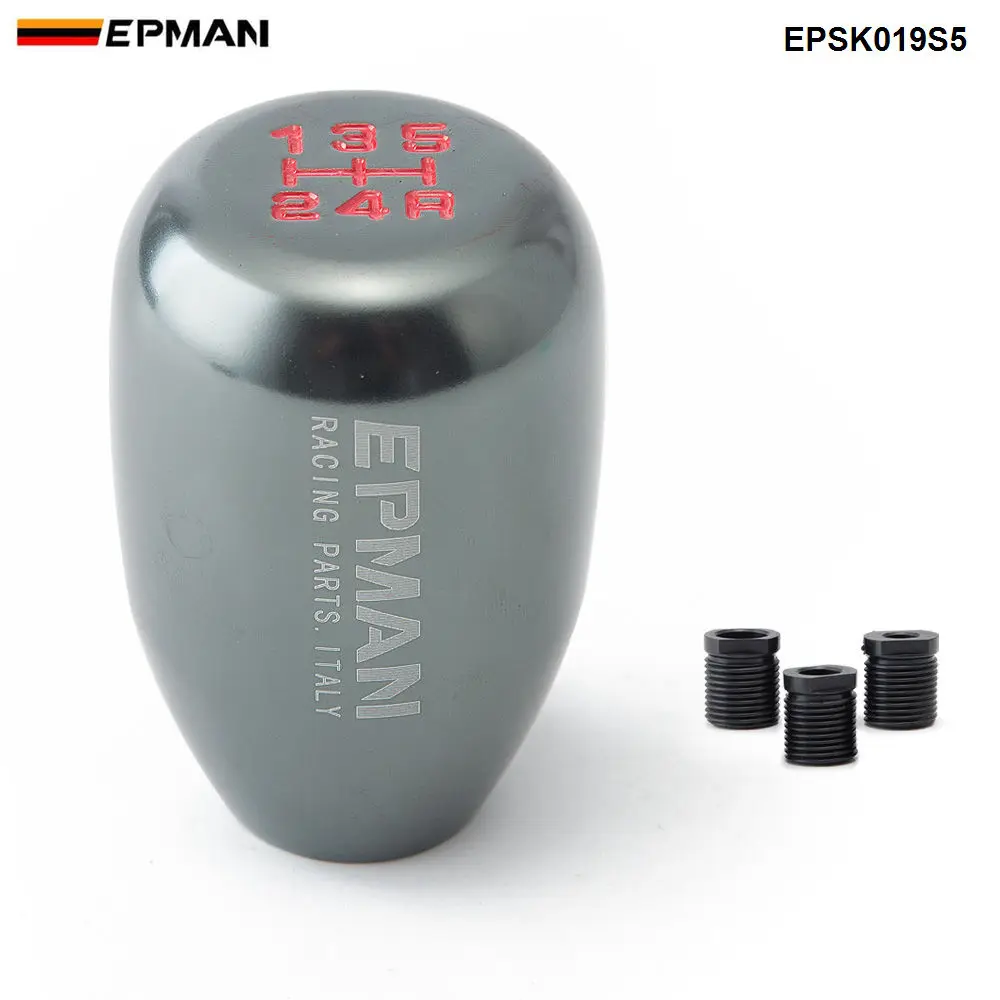 Titanium EPMAN гоночный Универсальный Автомобильный Алюминиевый 5 скоростной ручной рычаг переключения передач EPSK019S5 - Название цвета: Titanium