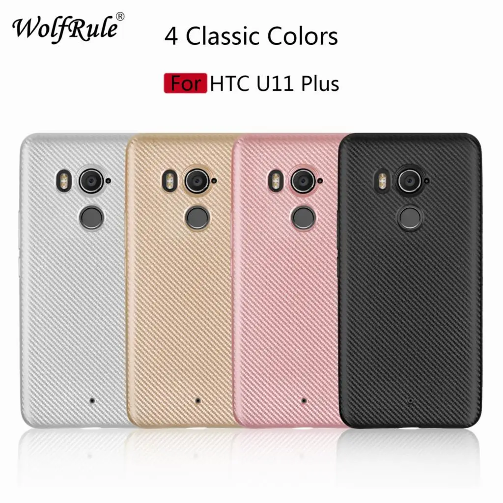 sFor Cover HTC U11 Plus Case 6.0&quot Soft Silicone Rubber Phone For for U11+ Coque Funda |