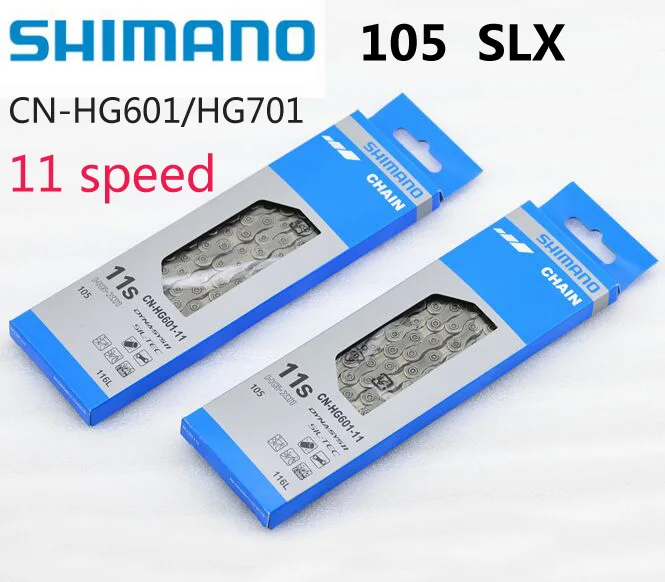 SHIMANO 105 DEORE SLX CN HG601 HG701 велосипедная цепь 11 скоростей для горного велосипеда MTB Road 11S