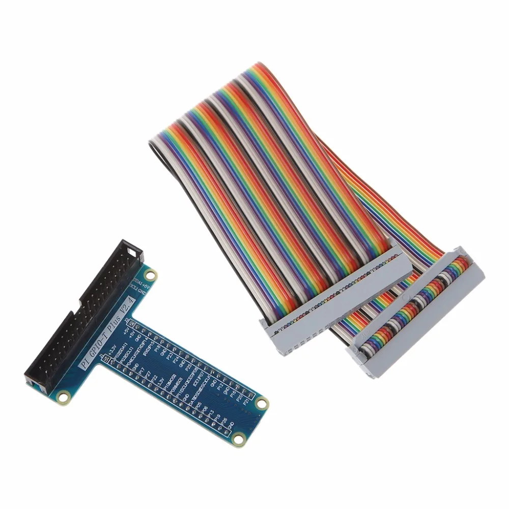 40 контактный Удлинительный адаптер кабель GPIO для Raspberry Pi 3 2 Model B +