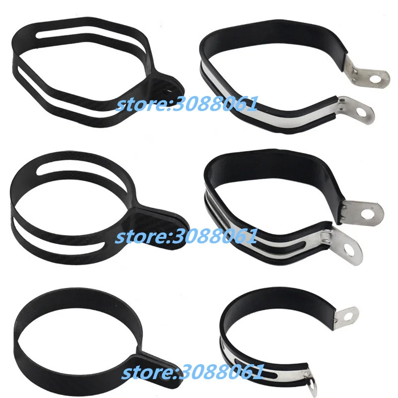 Универсальный глушитель выхлопной трубы мотоцикла из нержавеющей стали