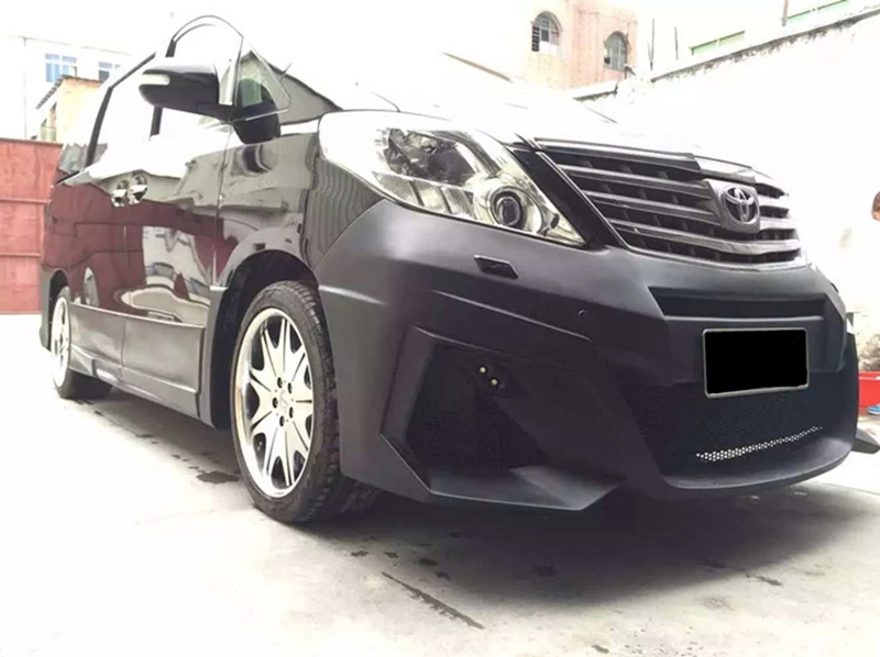 Использование для Toyota Alphard door Body kit 2010- год декоративные панели FRP/PP пластиковая дверь защита автомобиля установка двери аксессуары