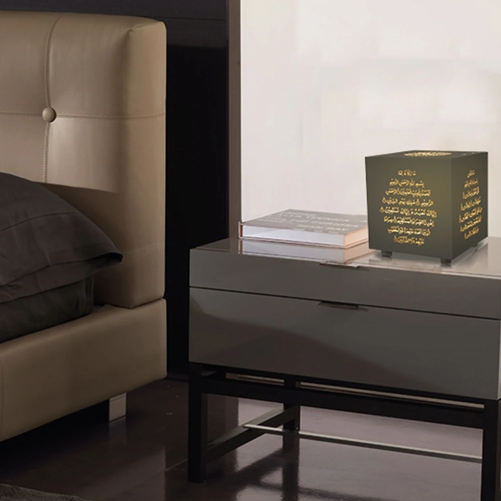 Rechargeable Wireless Bluetooth Home Flashing Sound Table Lamp Radio Speaker Portable Quran With LED Light Remote Control | Электроника