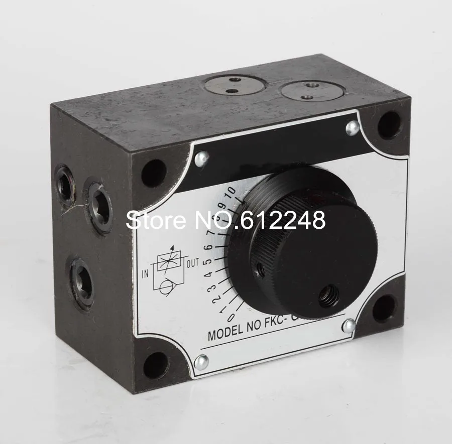 

Mechanical flow control valve FKC-G02-03B/BL FKC-G02-02B/BL