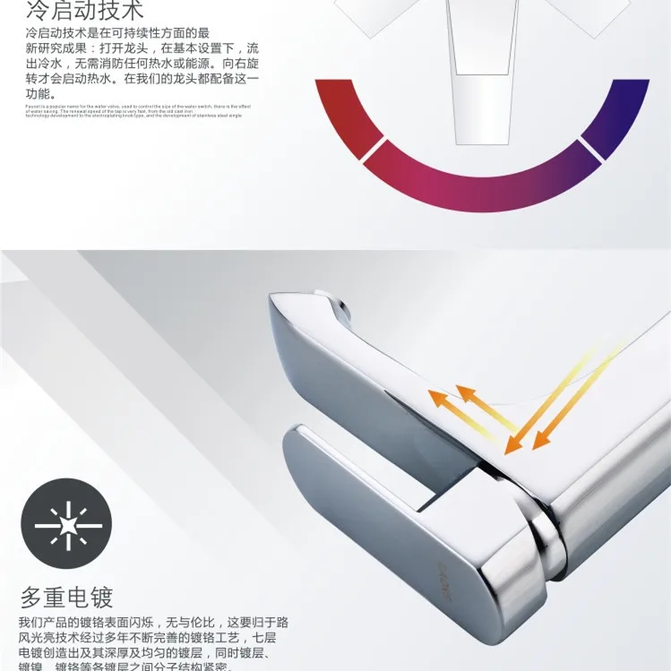 Бесплатная доставка бортике Ванная комната смеситель кран с твердой латуни для