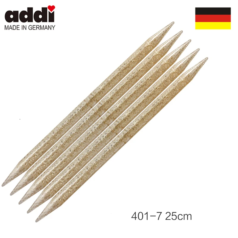 Addi 25cm Champagne Double-pointed Needles 401-7 | Дом и сад