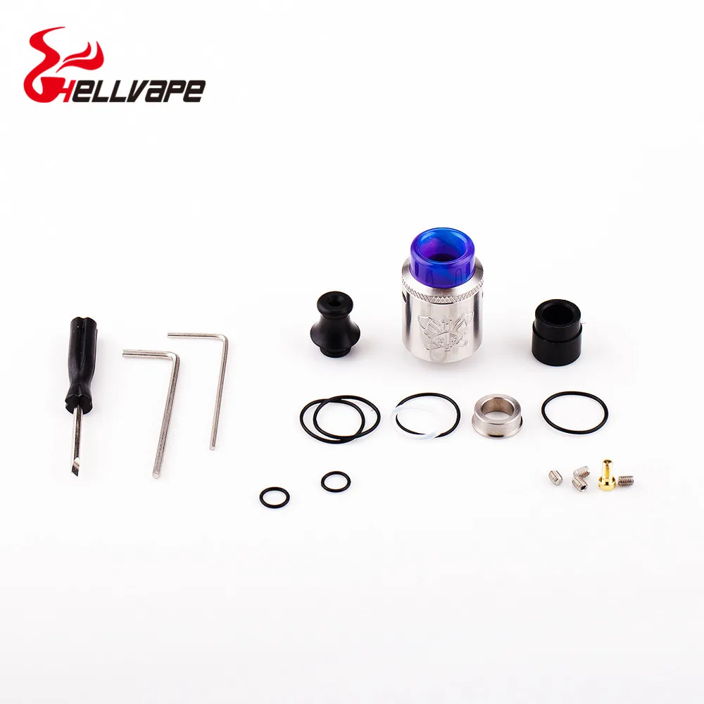 Hellvape Dead Rabbit SQ RDA атомайзер бак электронная сигарета fit Squonk коробка мод с большим
