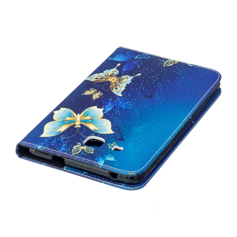 

For Samsung Galaxy Tab A 7.0 T280 T285 Cute Panda Butterfly Owl Flip Magnetic PU Leather Case Stand Cover with Card Slot