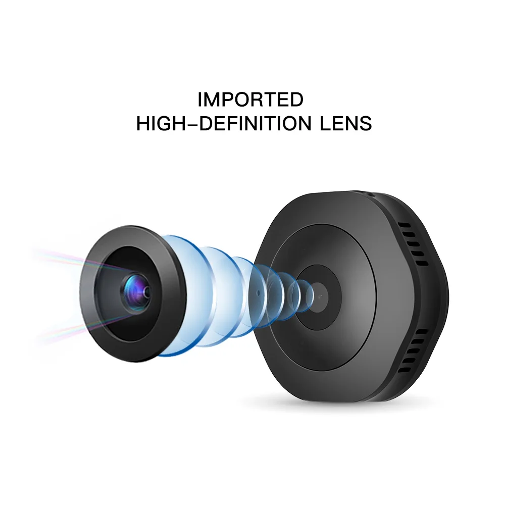 H6 Спорт на открытом воздухе DV Mini 1080P микро портативная Магнитная камера носить