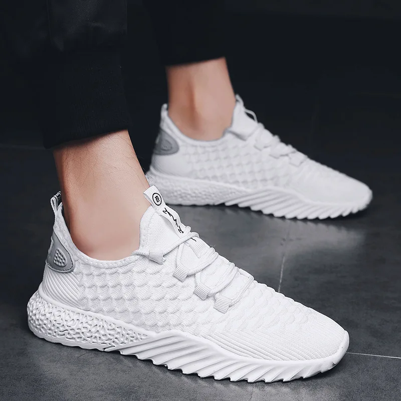 Мода Off Черный Белый Boost 350 V2 уличная спортивная дышащая обувь легкая мужская