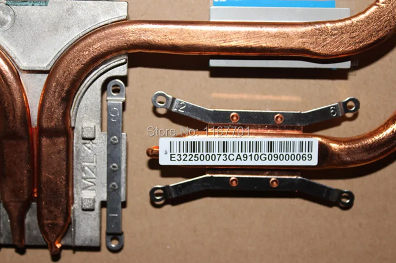 Радиатор охлаждения для ноутбука/ноутбука CPU/GPU радиатор и вентилятор MSI GE72 GL72 6QF 6QD