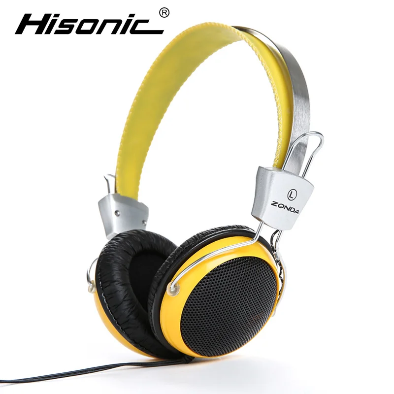 Hisonic HiFi Наушники С Микрофоном Проводной Пассивный Шумоподавлением Регулируемый
