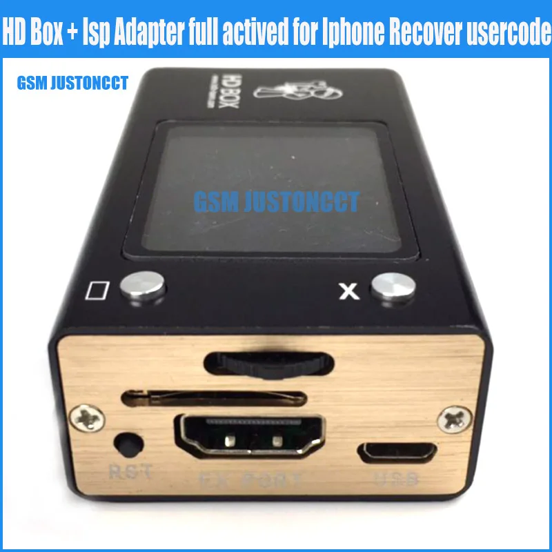

ip boxV2 Ip Box 3HD Box With Isp Adapter full actived for Iphone Recover usercode free shipping by DHL