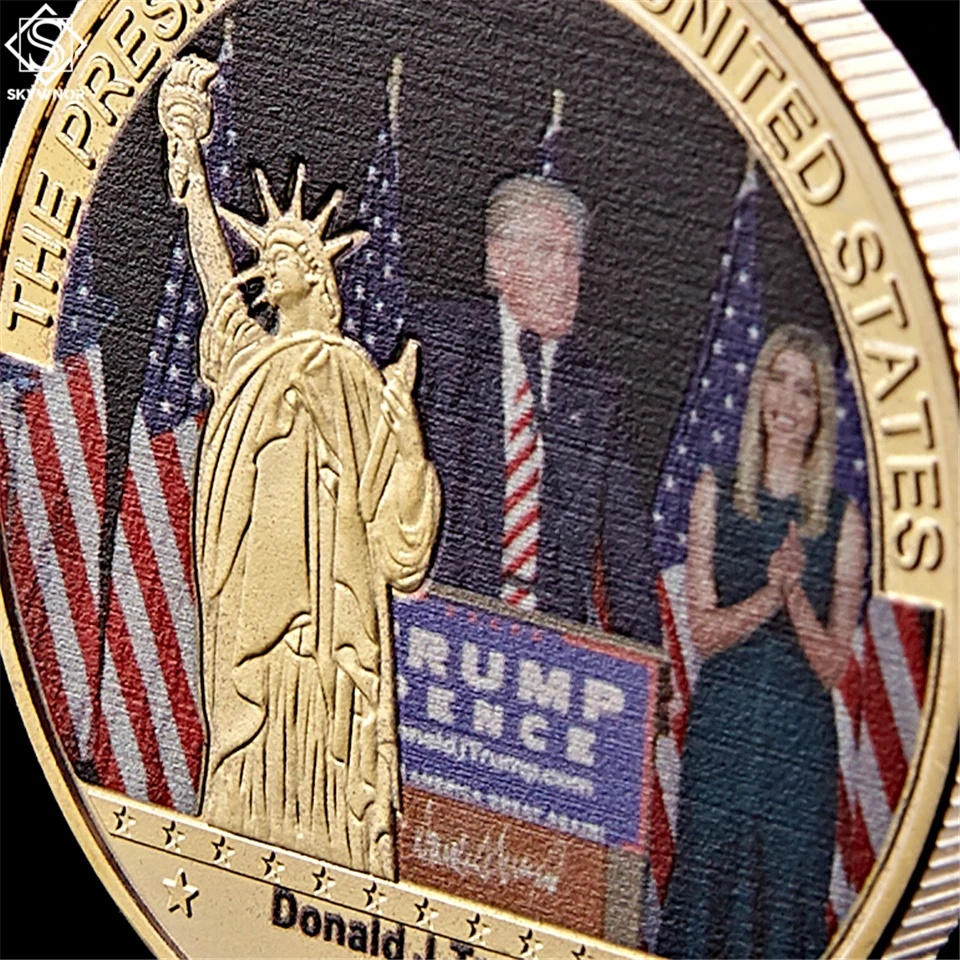45-й президент США Дональд дж. Трамп вызов монета | Дом и сад