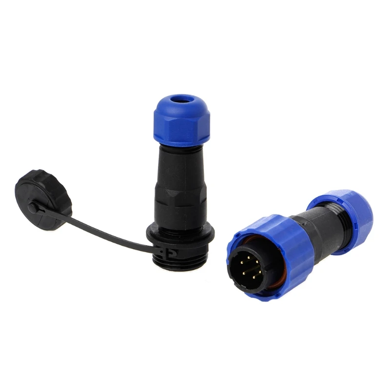 IP68 SP16 2Pin/3Pin/4Pin/5Pin/6Pin/7Pin/9Pin Водонепроницаемый воздушная пробка гнездо светодиодный разъем