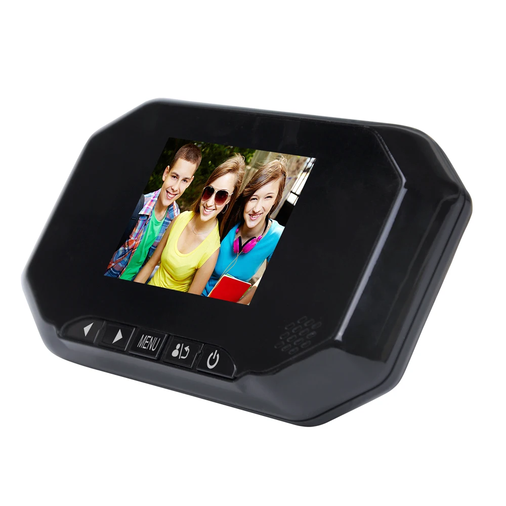 3 дюймовый 1.3MP Видео дверной телефон глазок просмотра|video door phone|door phonevideo viewer |