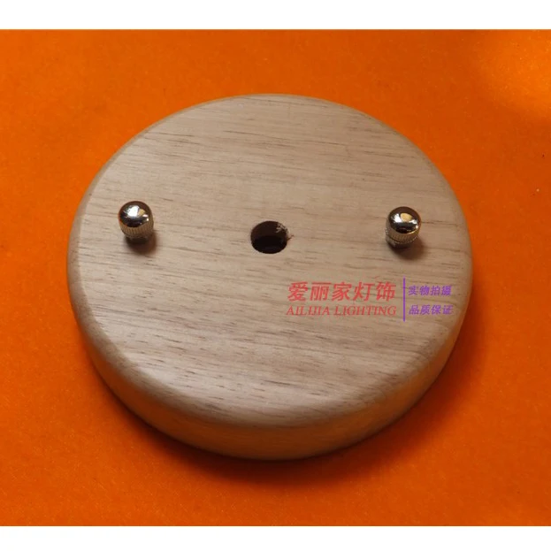 100 мм деревянный подвесной светильник держатель для светильников DIY потолочный