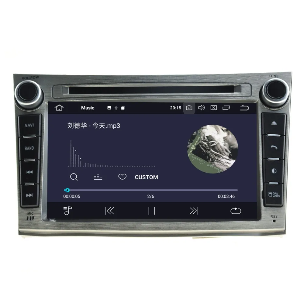 Автомобильный DVD-плеер на Android 9 0 с GPS-навигацией для Subaru Outback 08 + стерео радио bluetooth