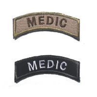 3d embroidery armband medic health soldiers patch diy medic appliques for clothing hat bag patch