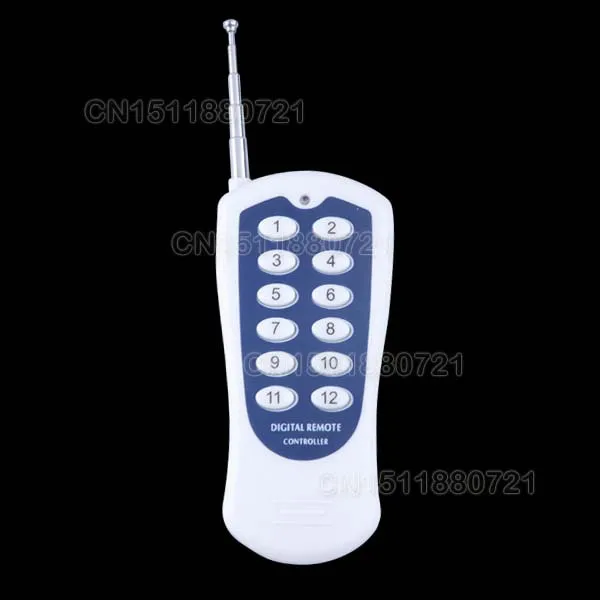 12 каналов/12 кнопок/ключ радиочастотный беспроводной пульт дистанционного