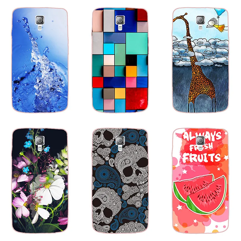 For LG F70 D315 hard Plastic Case Cover phone shell Colorful printing Painted Flower Cases |