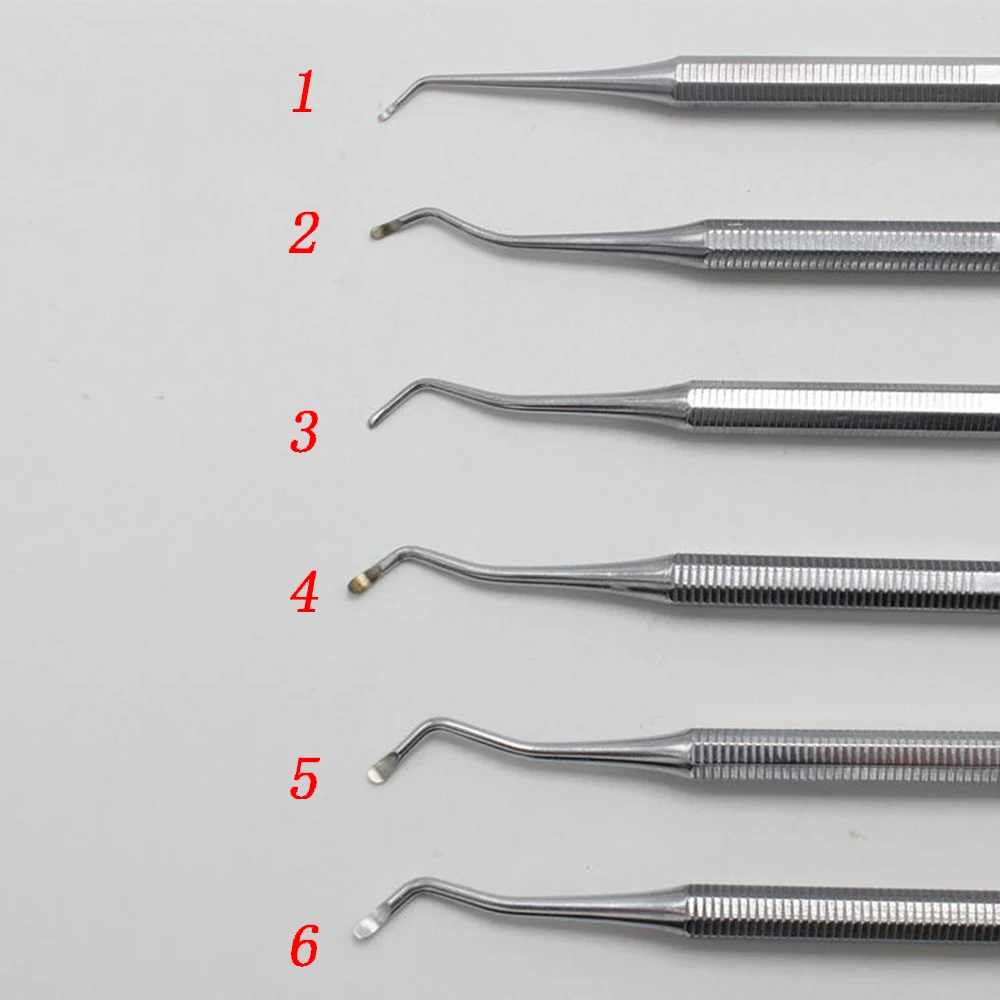 6 шт./компл. высокое качество стоматологический инструмент из нержавеющей стали