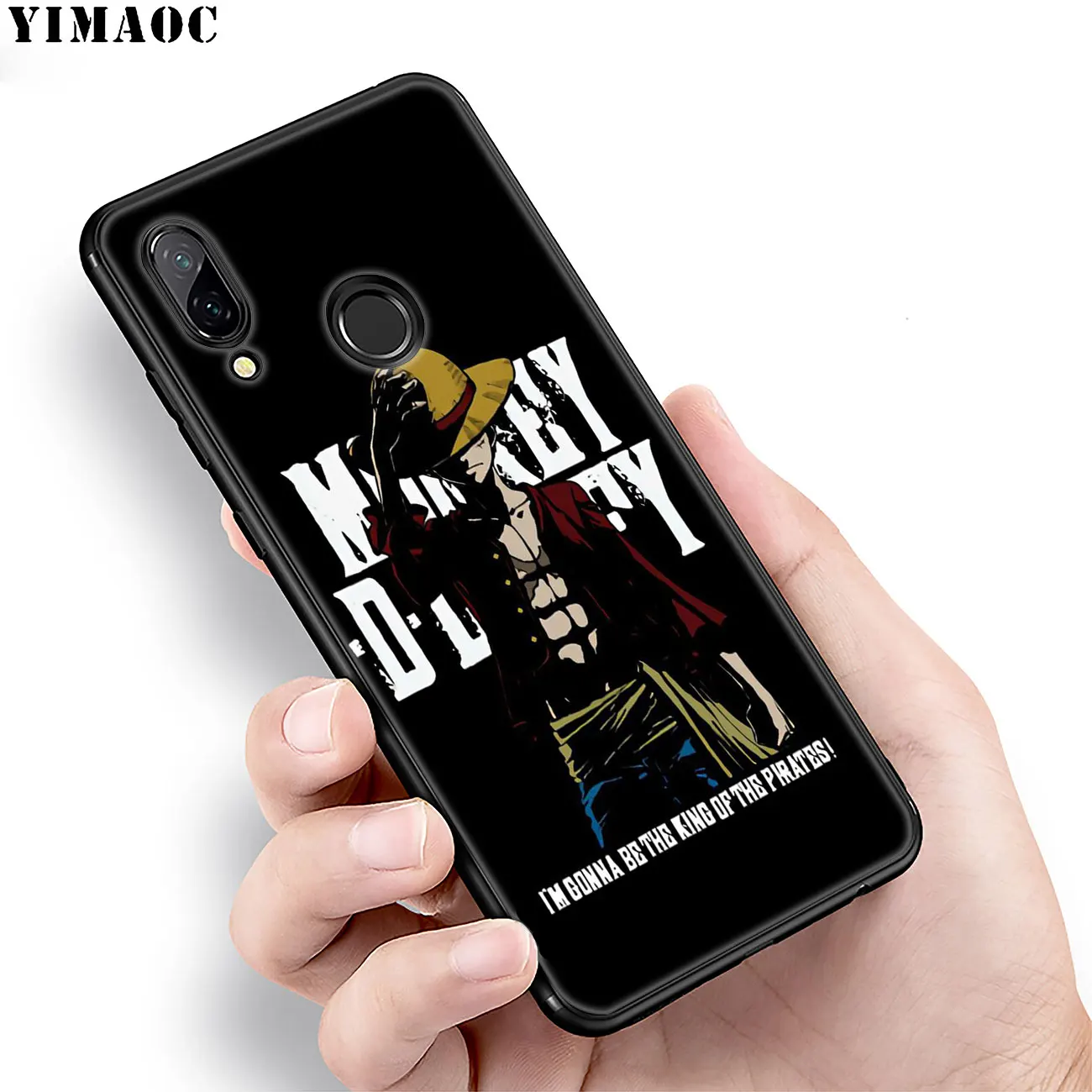 YIMAOC ZORO One Piece Monkey D Luffy Мягкий силиконовый чехол для Huawei P20 Pro P10 P9 P8 Lite Mini 2017 P Smart Z 2019 TPU