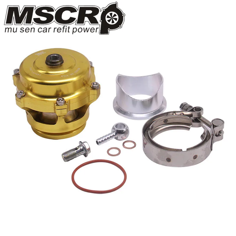 Высокое качество TIAL 50mmQ выдувный клапан CNC BOV аутентичный с v полосным