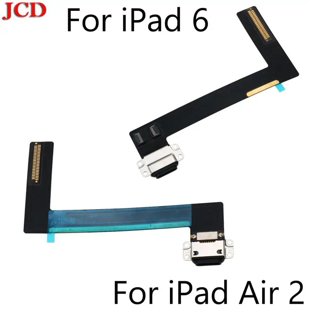 For iPad 6 JCD зарядное устройство зарядный порт USB док-станция Разъем данных гибкий кабель лента для iPad 2/3/4 5 6 Air 2 Mini 1 2 3 4 Pro запасные части - Цвет: For iPad 6