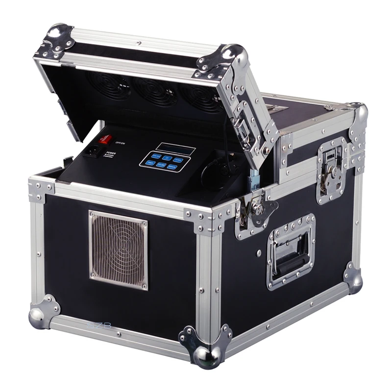 SZB 600 Вт дымка машина двойной hazer машинка для дыма dmx512 с кейс полета/SZB HM500|Эффект