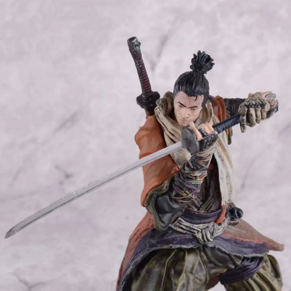 SEKIRO: Shadows Die дважды Действие игрушки Фигурки Модель ПВХ Аниме Figma коллекционные