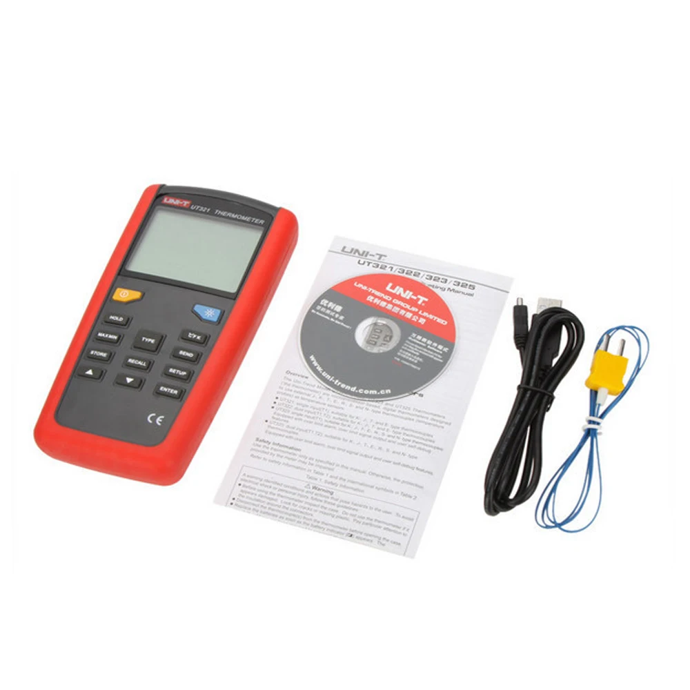 Стандартный USB термометр K/J/T/E типа|digital temperature thermometer|temperature thermometerdigital |