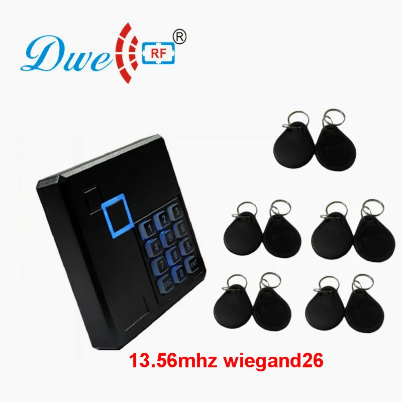 Считыватель карт DWE CC RF RFID с бесконтактной клавиатурой 125 кГц wiegand для системы