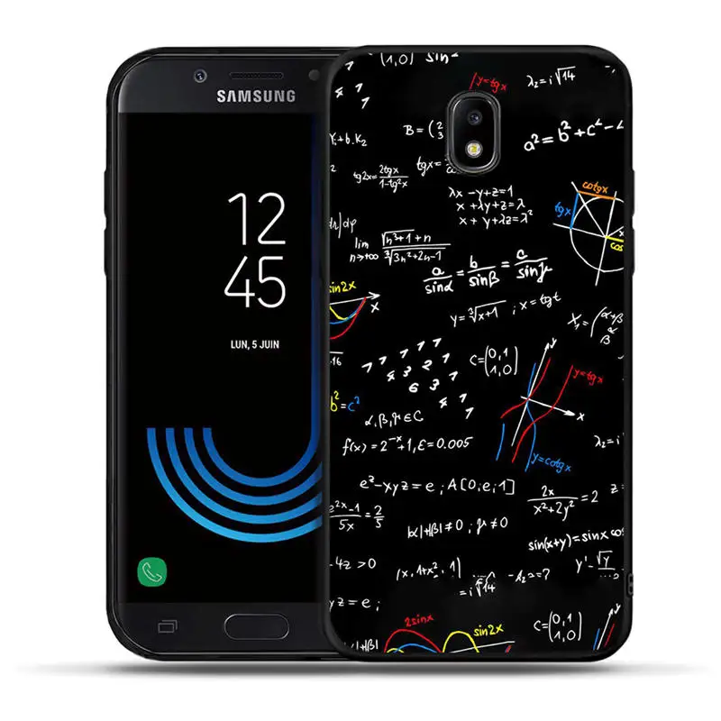 С живописным узором чехол для телефона для samsung Galaxy J3 J5 J7 G530 J6 Черный силиконовый чехол для J3 J5 J330F J530F euit - Цвет: H1149