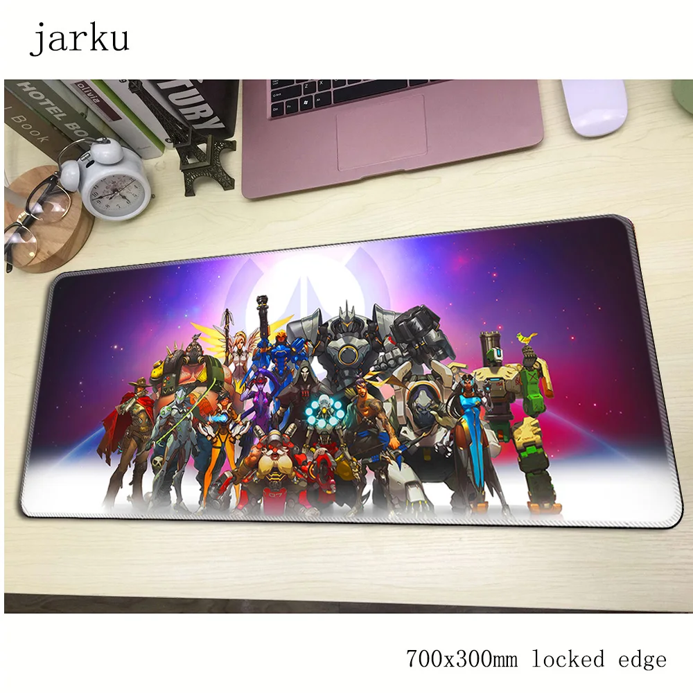 Коврик для мыши OW gamer 700x300 мм большой игровой коврик notbook Jesse Mccree Настольный Для
