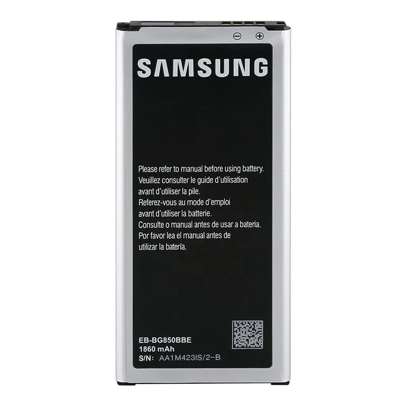 Оригинальная батарея Samsung Galaxy Alpha G850 G850F G850A G850W G850S G850K G850L G8508S G8509V 1860 мА/ч EB-BG850BBE с NFC |