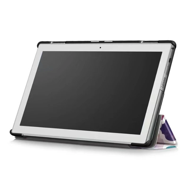 Флип кейс для Lenovo TAB4 10 Smart PU кожаный чехол TAB 4 ТБ X304F TB X304N X304L планшета + протектор|case