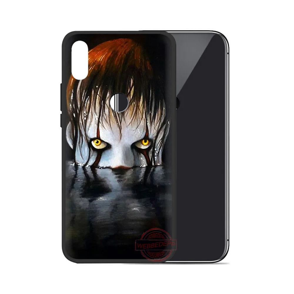 3 WEBBEDEPP Clown Terror IT TPU Phone Case for Redmi Note 6Pro 7Pro 4A 4X 5 5A 6A 8A 6Pro 7 S2 note 8 - Color: 3