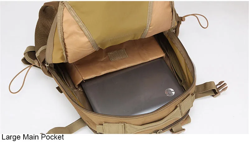 50L Molle походный рюкзак, тактические военные сумки рюкзаки, водонепроницаемые Рюкзаки, походные рюкзаки, сумка на плечо XA303WA