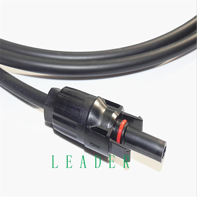 10 шт./лот 4mm2 (12AWG) Расширенный 4 м MC-4 PV кабель-удлинитель для панели солнечных